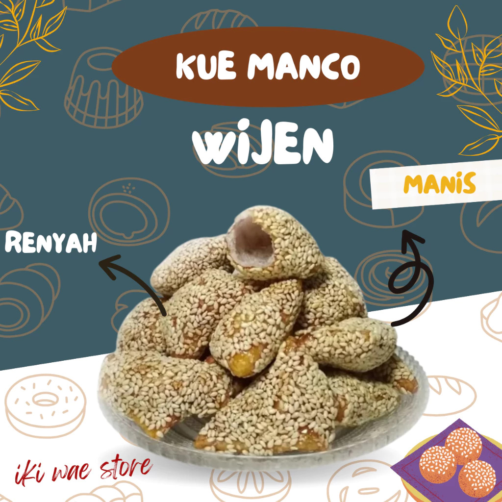 KUE MANCO WIJEN //MANCO WIJEN GULA MERAH khas Madiun
