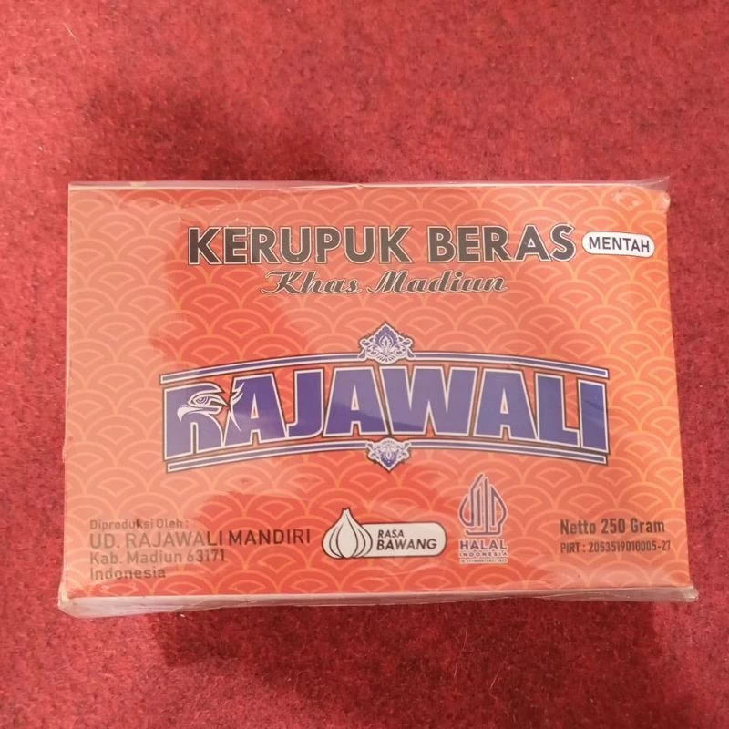 RAJAWALI Kerupuk Puli / Beras / Gendar Khas Madiun