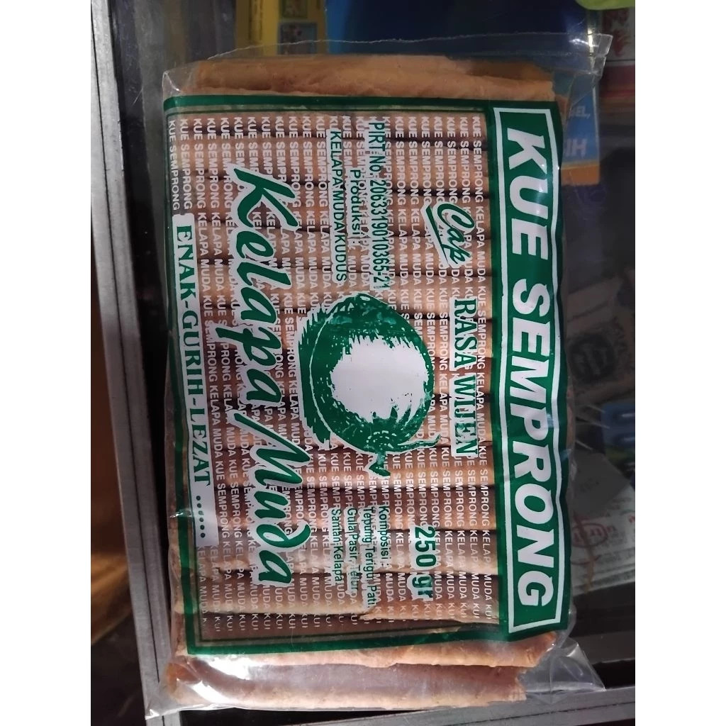 Kue Semprong Wijen Cap Kelapa