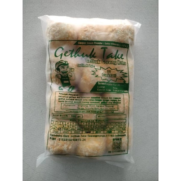 Getuk take frozen/Getuk singkong enak